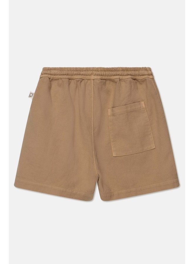 Rustic cotton bermuda shorts - Sand