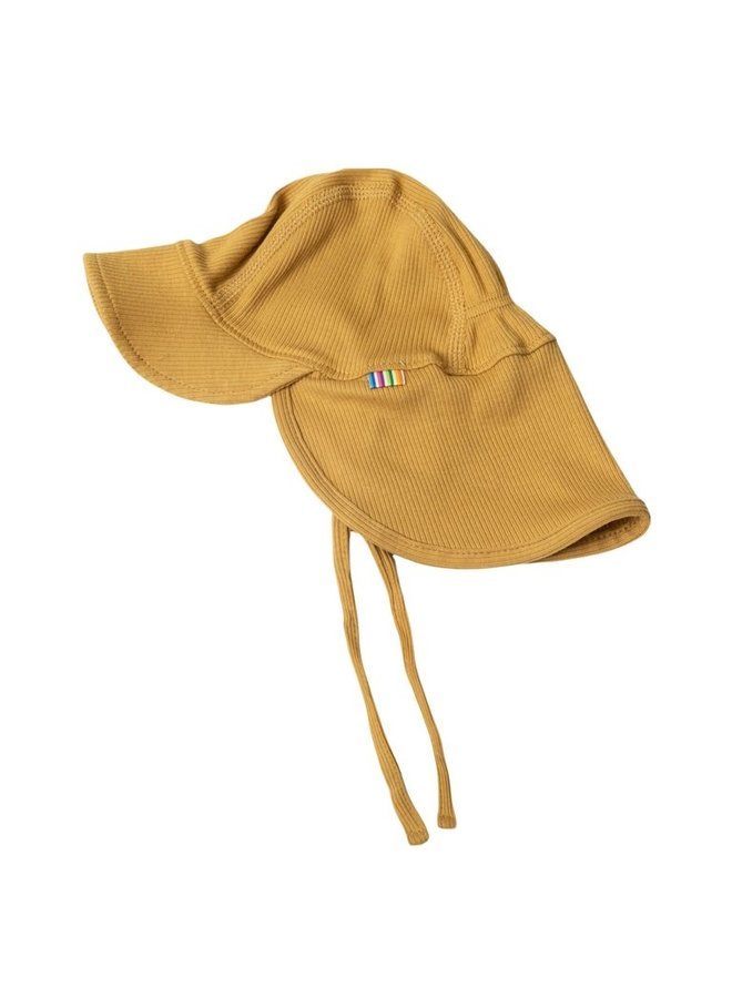 Sun cap cotton - Mustard yellow