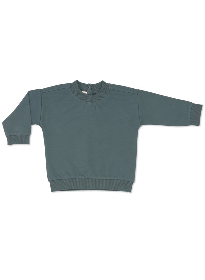 Baby sweater - Foggy blue