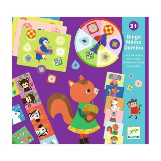 Djeco Bingo Memo Domino - Little friends (3+)