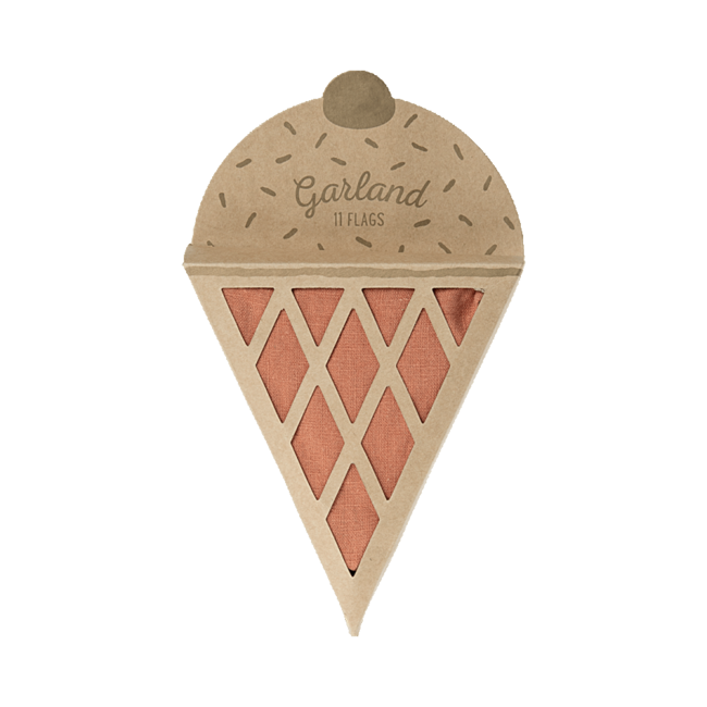 Maileg Garland, Small - 11 flags