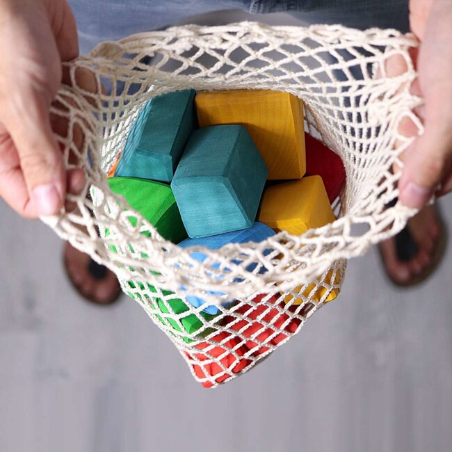 Grimm's Waldorf bouwblokken gekleurd