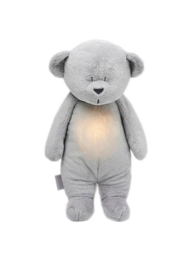 Moonie the humming bear silvergrey