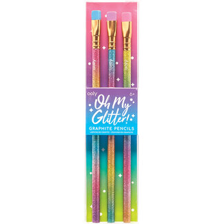 Ooly Oh My Glitter! Graphite Pencils
