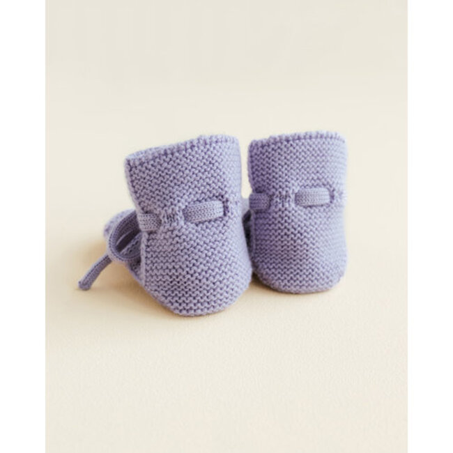 HVID Booties - Wollen slofjes lilac