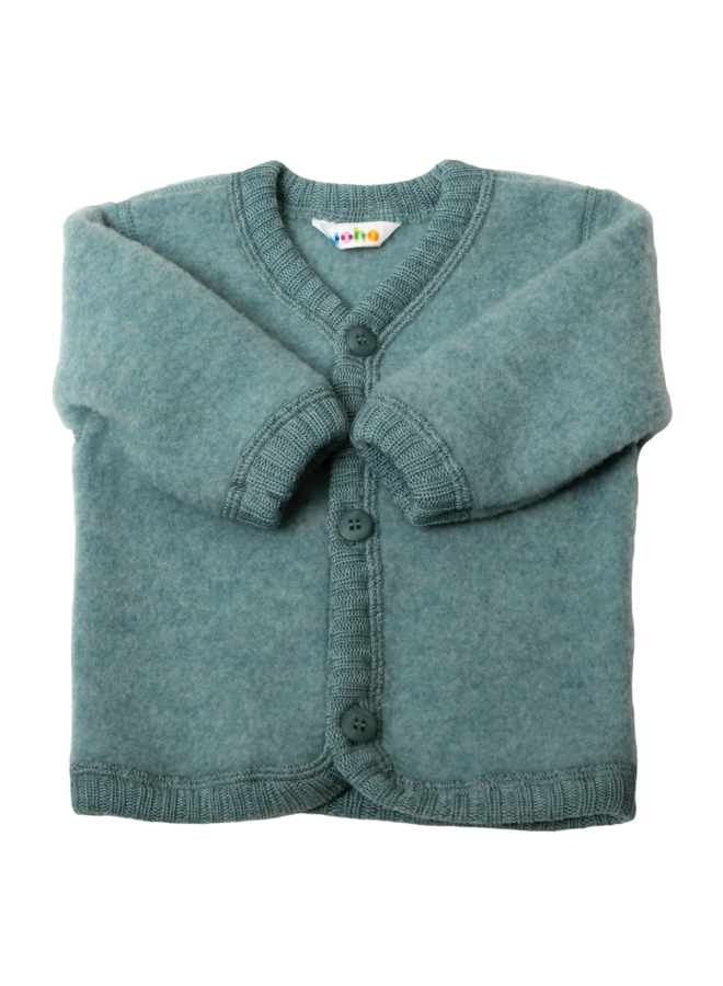 Wolfleece vest - Aqua melange