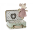 Maileg Angel mouse in suitcase - Little sister