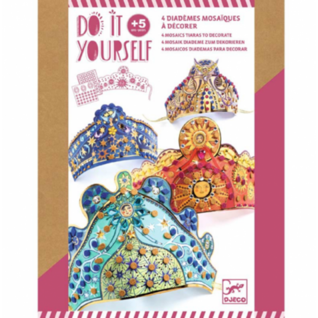 Djeco Diademen/kronen knutselset (5+)