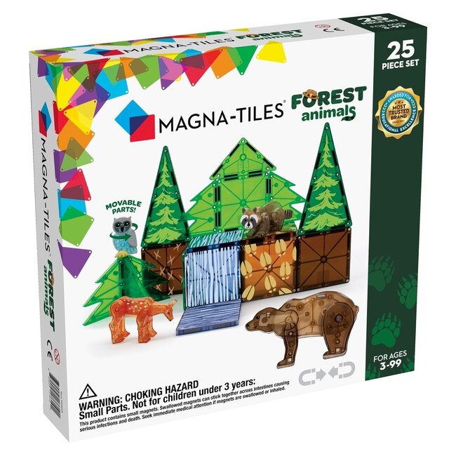 Magna Tiles MagnaTiles forest animels set 25 stuks