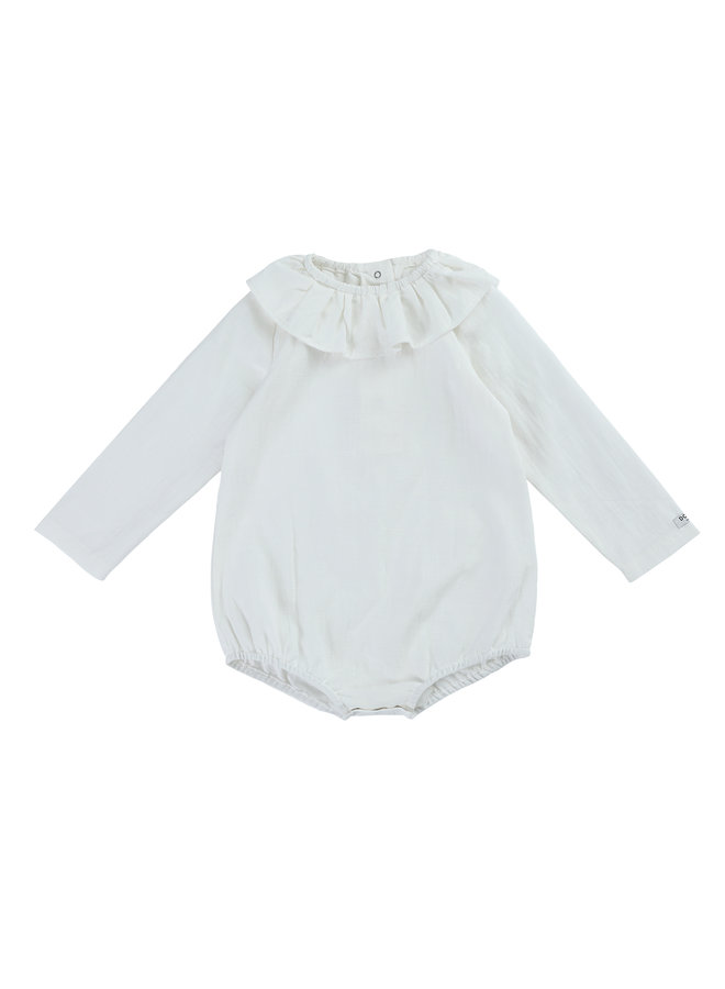 Chloe Bodysuit - Snowy white