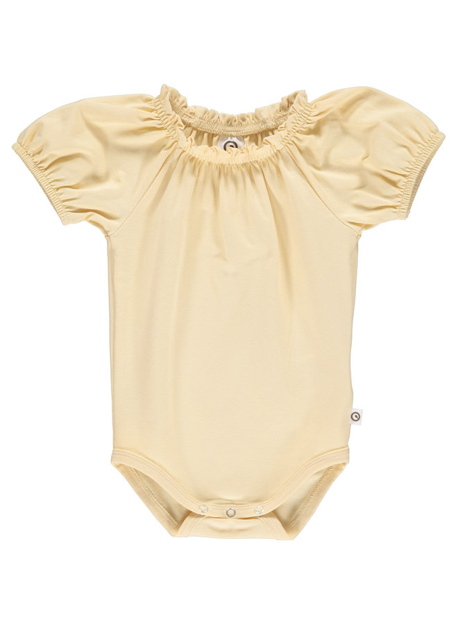 Cozy me bell s/s body - Calm yellow