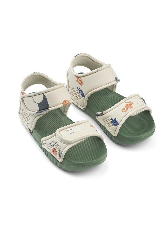 Blumer sandals - Sea creature / Sandy