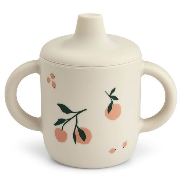 Liewood Neil cup (tuitbeker anti lek) - Peach/sea shell mix