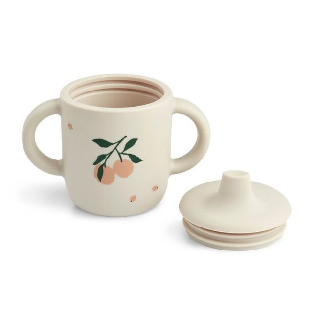 Liewood Neil cup (tuitbeker anti lek) - Peach/sea shell mix