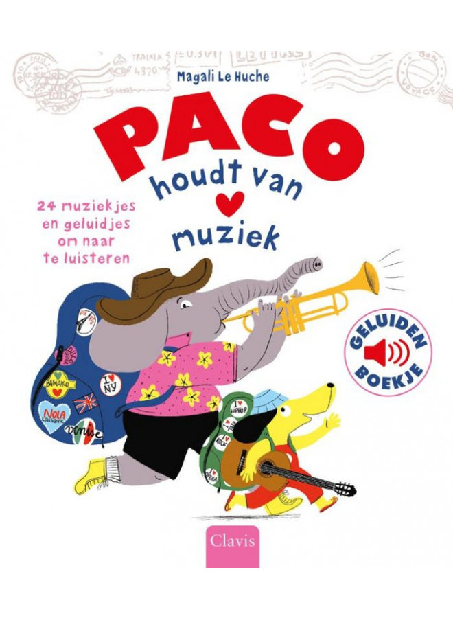 Paco houdt van muziek (geluidenboek)
