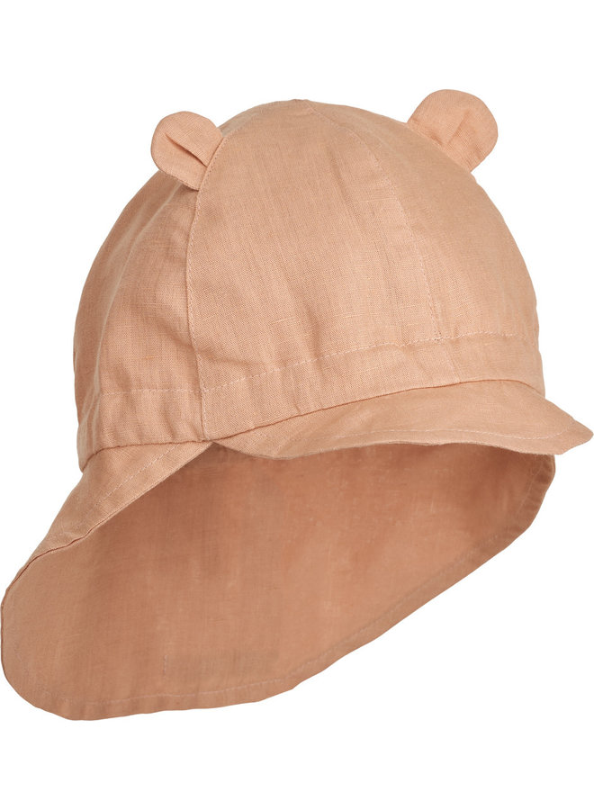 Gorm linen sun hat - Pale tuscany