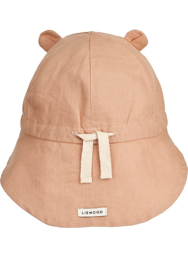 Gorm linen sun hat - Pale tuscany