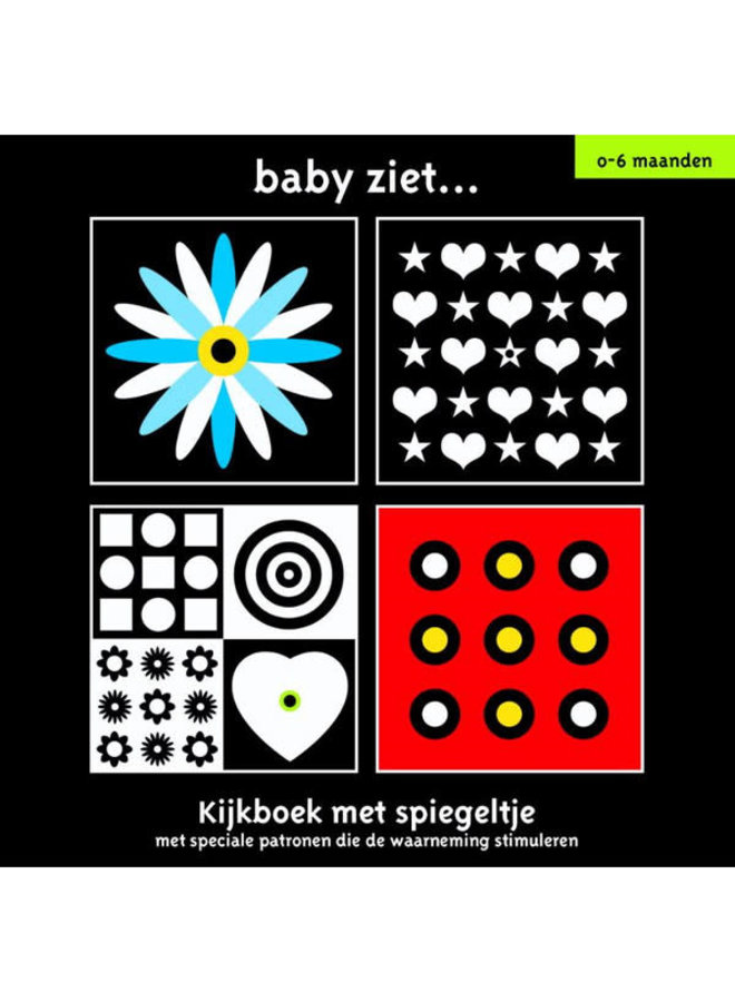 Baby ziet: kijkboek met spiegeltje