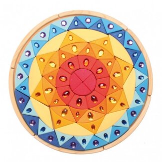 Grimm's Bouwset Sparkling mandala sun (76 delig)