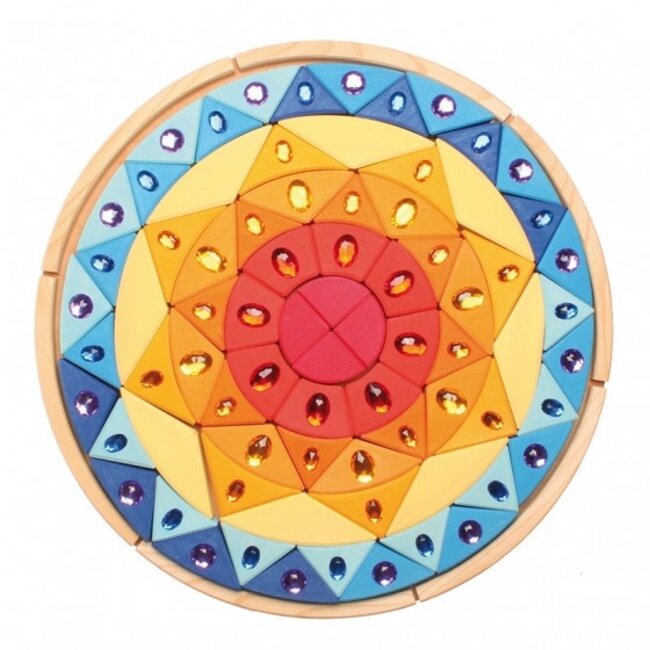 Grimm's Bouwset Sparkling mandala sun