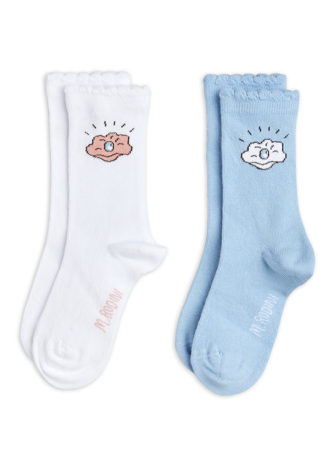 Seashell socks 2-pack