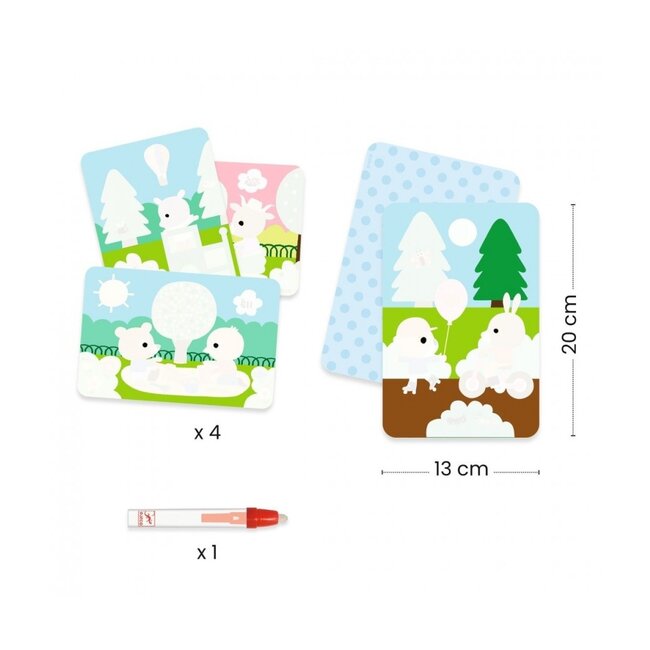 Djeco Kleuren met water - In het park