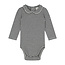 Gray Label Baby Collar Onesie - Nearly Black - Cream