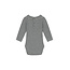 Gray Label Baby Collar Onesie - Nearly Black - Cream