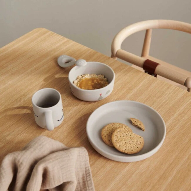 Liewood Vivi silicone set - Safari sandy mix