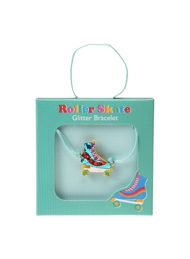 Glitter bracelet - Roller skate