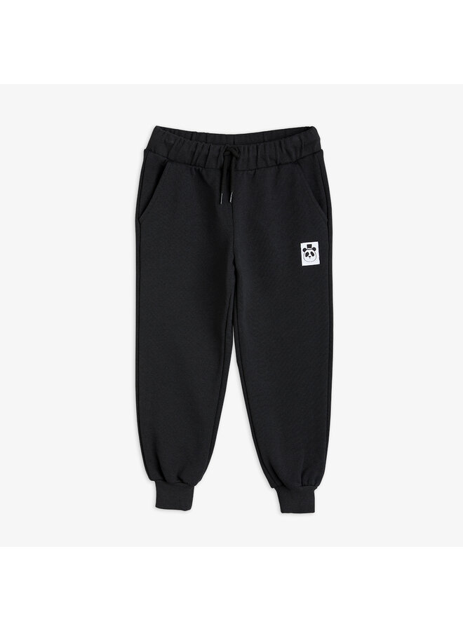 Basic solid sweatpants black
