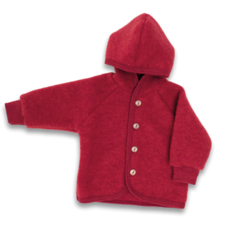 Engel Wolfleece jas - Rood
