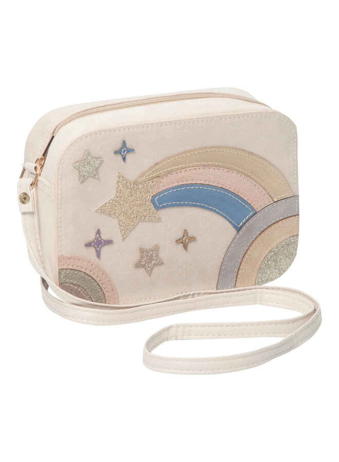 Star & rainbow glitter bag