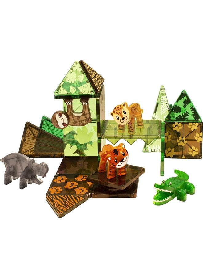 Magnatiles jungle set 25st