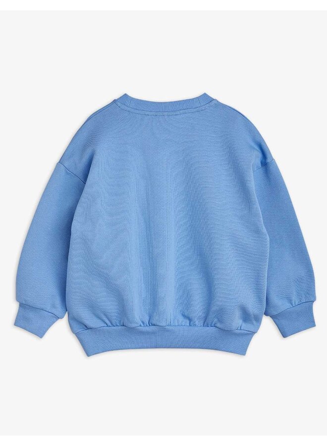 Bloodhound chenille sweatshirt blue