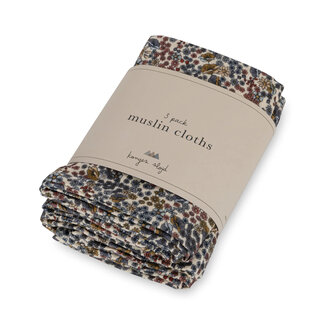 Konges Slojd 3-pack muslin cloth - VIVI FLEUR