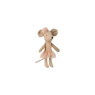 Maileg Ballerina mouse, Little sister - Rose 17-3105-00