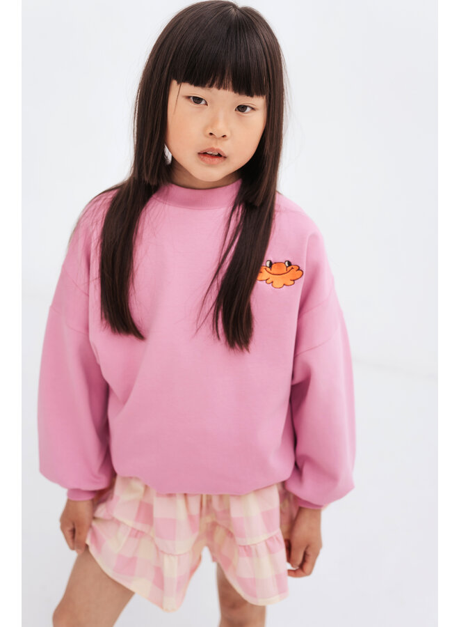 Crewneck sweater - Spring cyclaam