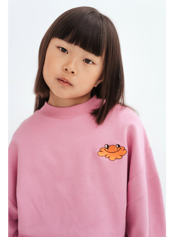 Crewneck sweater - Spring cyclaam