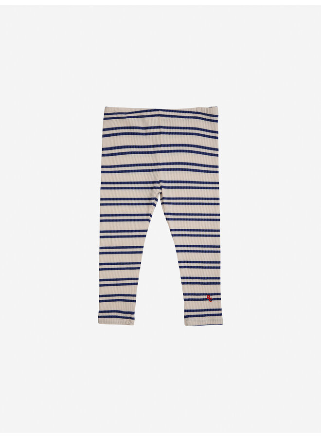 Baby Blue Stripes leggings