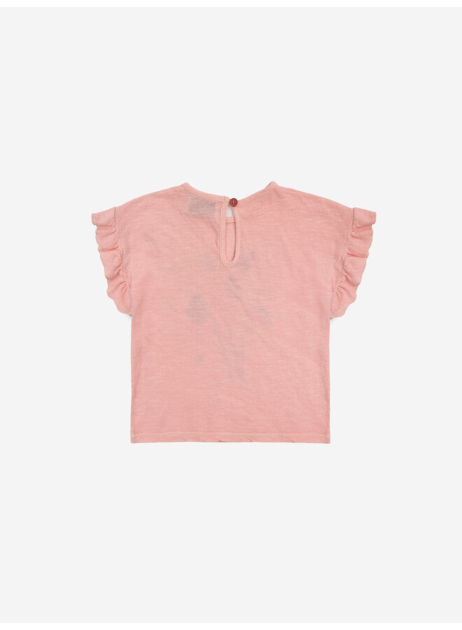 Baby Fireworks ruffle T-shirt