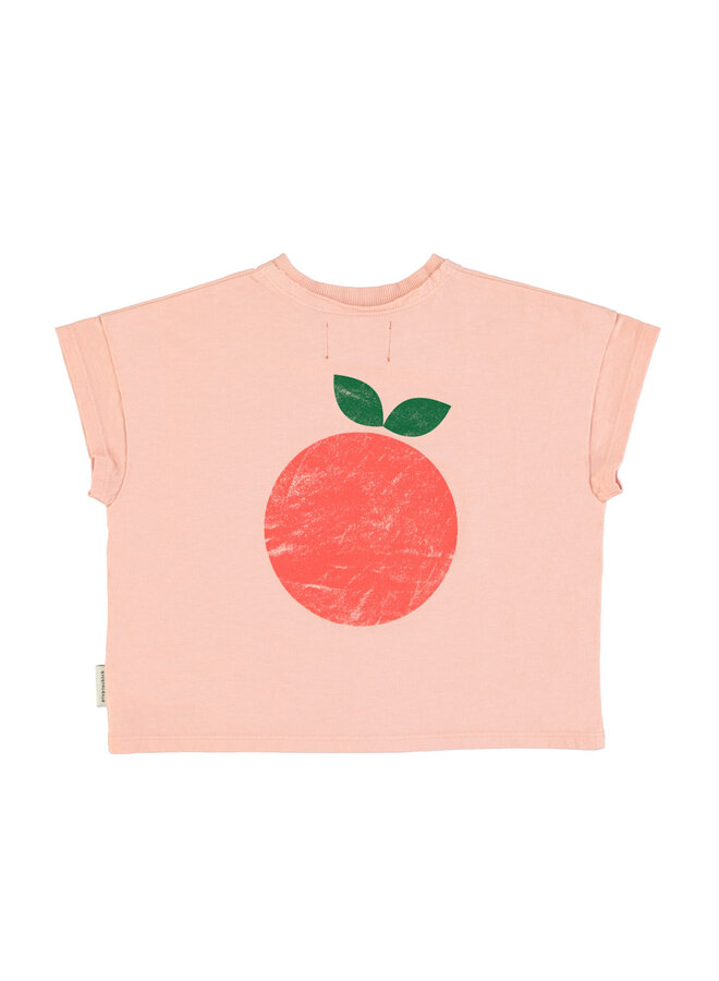 t'shirt | light pink w/ "stay fresh" print