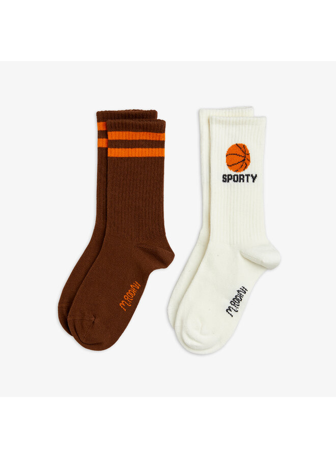 Basketball 2-pack socks