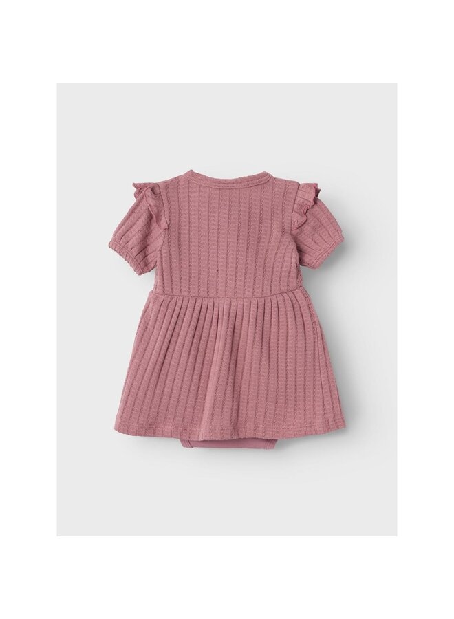 NBFFRIDA SS BODY DRESS LIL nostalgia rose