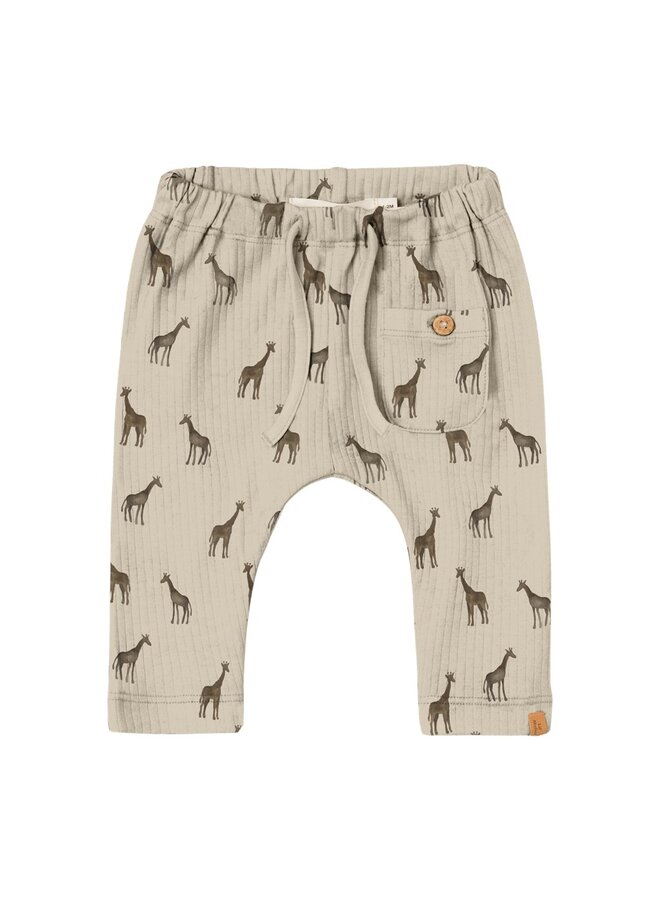 NBMGEO LOOSE PANT JAN LIL giraffe