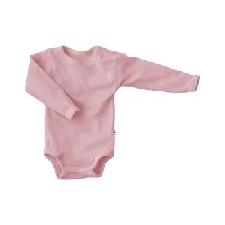 Joha Romper wol lange mouwen - Oud roze