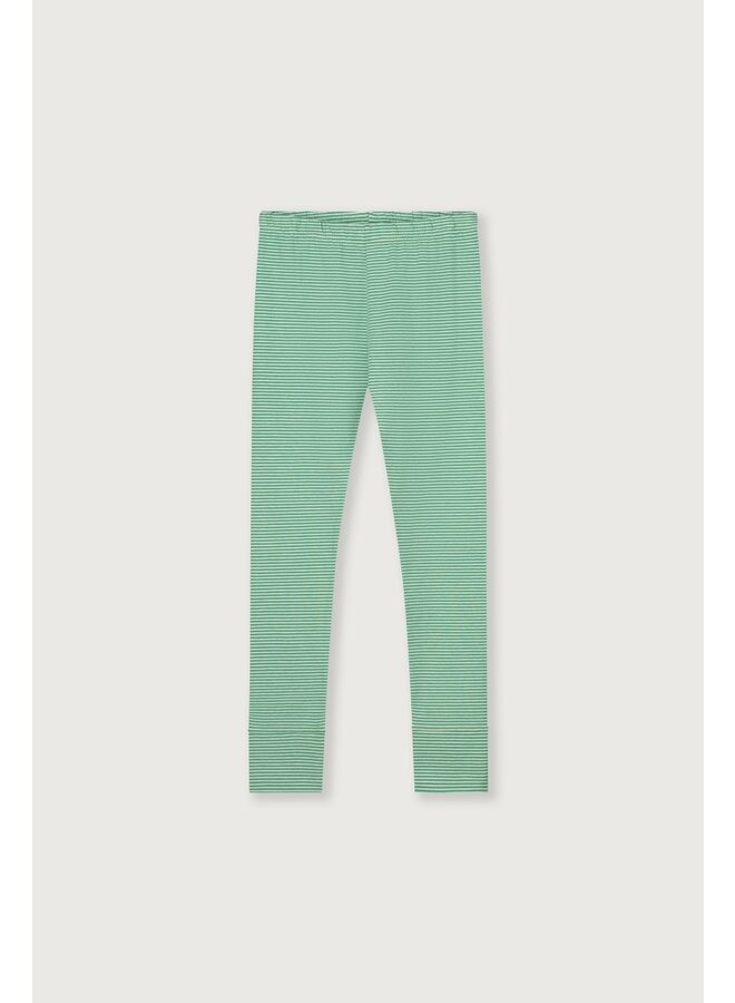 Legging kids - Bright Green - Cream