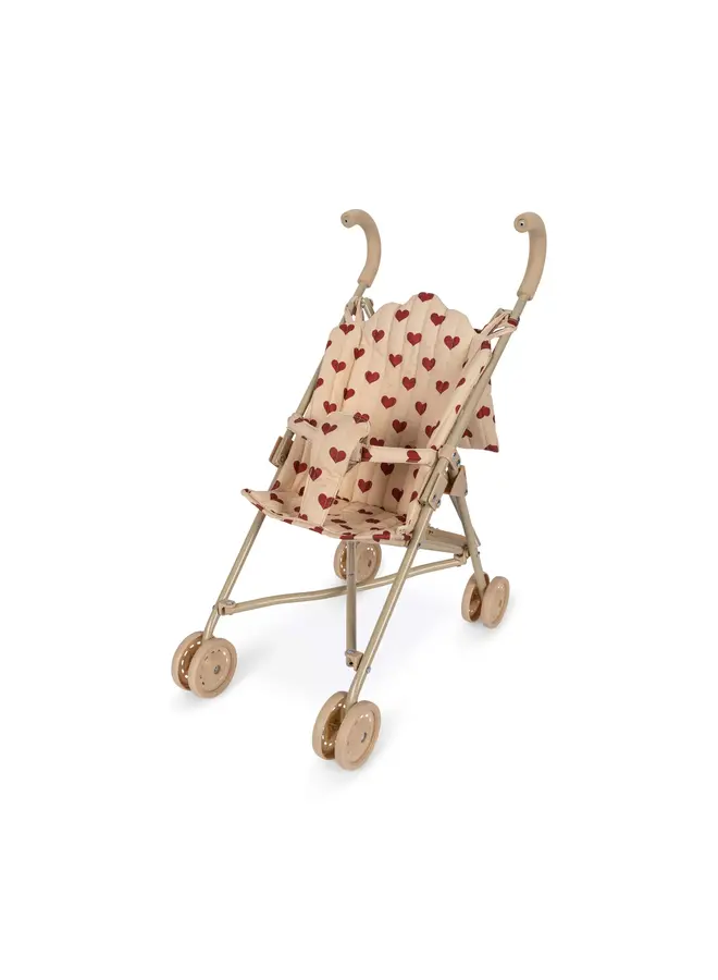Doll stroller poppenbuggy - AMOUR ROUGE