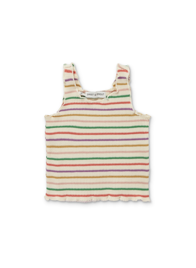 Waffle singlet top