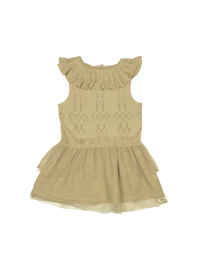 Noosa knit dress sand